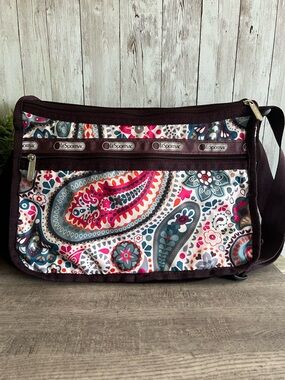 LeSportsac Paisley Adjustable Crossbody Bag